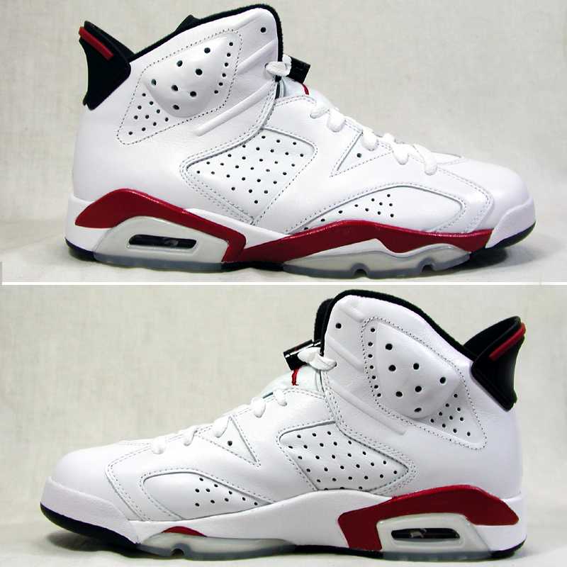 384664-102 NIKE AIR JORDAN 6 RETRO / ナイキ・エア・ジョーダン 6 レトロ White/Red