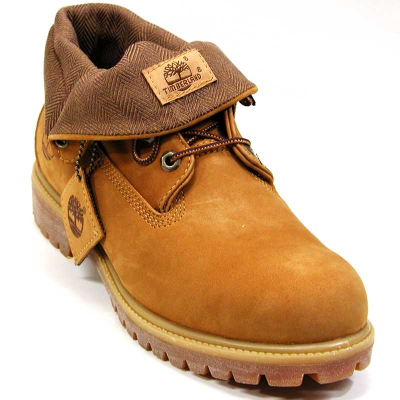 32559/Timberland(ティンバーランド) ROLL TOP BOOTS ロール・トップブーツ ウィート/ツイード